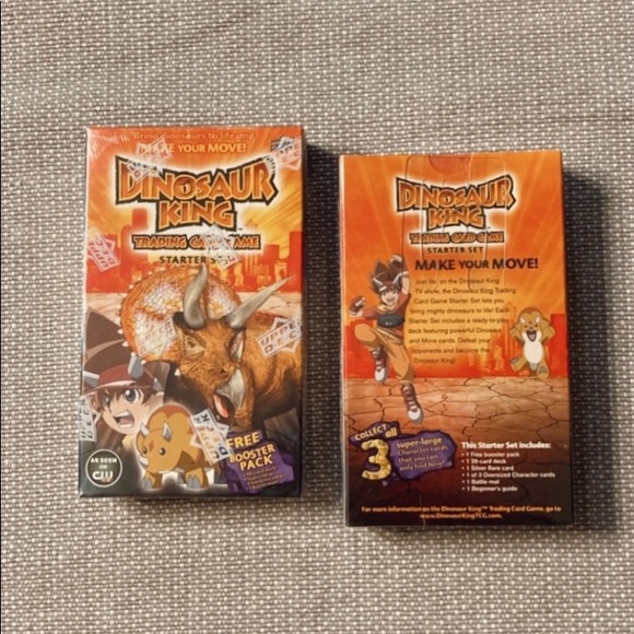 Dinosaur King Trading Card Game - Starter Set Collection - Picture 2 of 2